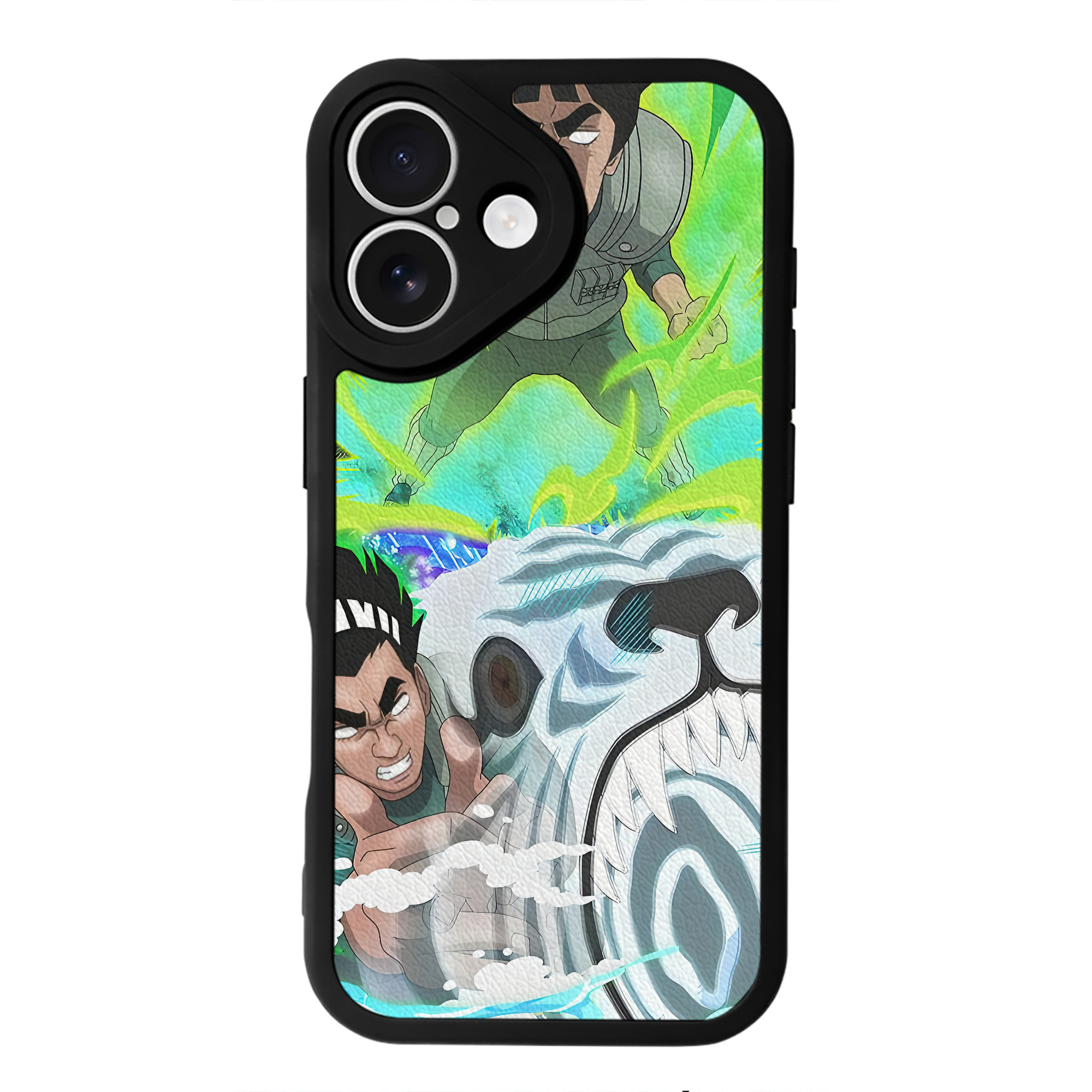 （画像用） NARUTO -ナルト- NARUTO -ナルト- 疾風伝 【iPhone 16シリーズ対応】シリコンスマホケース（レザー調） 材質：シリコン